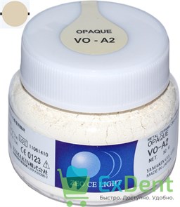 Zeo Ce Light Opaque (Опак порошок) VO-A2 - для перекрытия цвета металла до нужного оттенка (50 г)