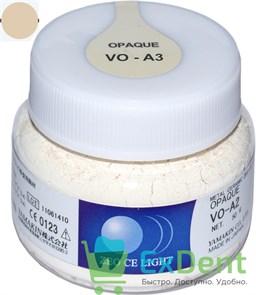 Zeo Ce Light Opaque (Опак порошок) VO-A3 - для перекрытия цвета металла до нужного оттенка (50 г)