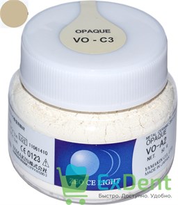 Zeo Ce Light Opaque (Опак порошок) VO-C3 - для перекрытия цвета металла до нужного оттенка (50 г)