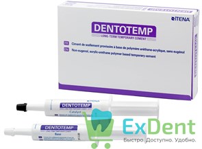 {{photo.Alt || photo.Description || 'DentoTemp (ДентоТемп) - временная фиксация коронок на имплант (2 х 10 г)'}}