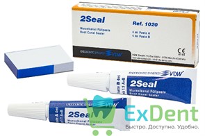 2SEAL (Тусеал) - паста для пломбирования каналов (4 мл + 4 мл)