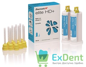 {{photo.Alt || photo.Description || 'Elite (Элит) HD+ Light Body Normal Set - A-силикон низкой вязкости (2 х 50 мл)'}}