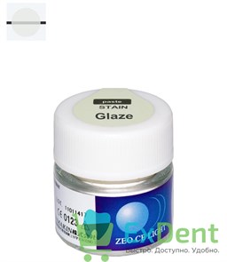 Zeo Ce Light Stain Glaze (Глазурь) - паста, используется как внешний и внутрений краситель (3.5 г)