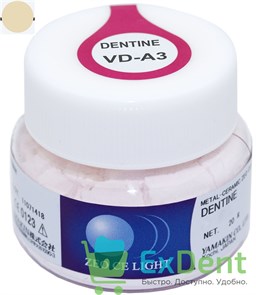 Zeo Ce Light Dentine (Дентин) VD-A3 - порошок, для создания формы и основного цвета (50 г)