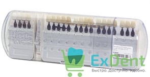 Расцветка A-D shade guide Ivoclar complete (16 и 4 цвета)