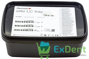 {{photo.Alt || photo.Description || 'Elite (Элит) LC Tray - пластмассовые пластины фотополимеризующиеся, голубой (50 шт)'}}