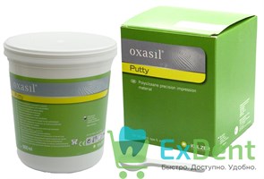 {{photo.Alt || photo.Description || 'Oxasil (Оксасил) putty (база) - силиконовая слепочная масса - 1-й слой (900 мл)'}}