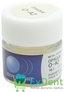 Zeo Ce Light Opaque (Паста опак) O-A2 - для перекрытия цвета металла под цвет дентина (3.5 г)
