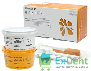 {{photo.Alt || photo.Description || 'Elite (Элит) HD+ Putty Soft Normal Set - A-силикон очень высокой вязкости (2 х 250 мл)'}}