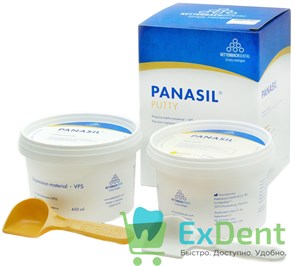{{photo.Alt || photo.Description || 'Panasil (Панасил) putty  - база и катализатор (450 мл + 450 мл)'}}