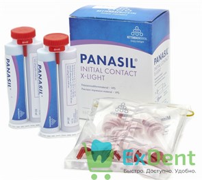 {{photo.Alt || photo.Description || 'Panasil (Панасил) Initial Contact X - Light - коррегирующий слой (2 х 50 мл)'}}