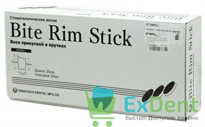 {{photo.Alt || photo.Description || 'Bite Rim Stick L - воск для построения прикуса 250x12 мм (50 шт)'}}