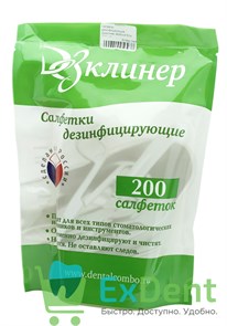 Салфетки дезинфицирующие Дезклинер запасной блок (200 шт)