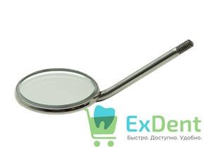 Зеркало стоматологическое №4, 22 мм, не увеличивающее АйДиСи ИНСТРУМЕНТС КАМПЭНИ (1шт)