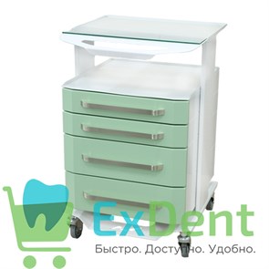 Стол инструментальный процедурный специальный СИПС Н-01 (4 ящика)