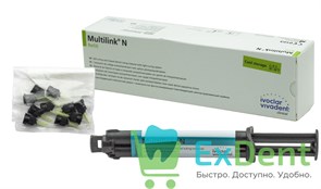 {{photo.Alt || photo.Description || 'Multilink N прозрачный - материал композитный стоматологический (6 г)'}}