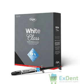 {{photo.Alt || photo.Description || 'White Class 6% - набор для домашнего отбеливания с футляром для кап  (4 шпр * 3 г)'}}