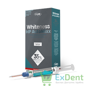 {{photo.Alt || photo.Description || 'Whiteness HP AutoMixx - набор кабинетного отбеливания, двухкомпонентный гель 35% перекиси водор(5 г)'}}