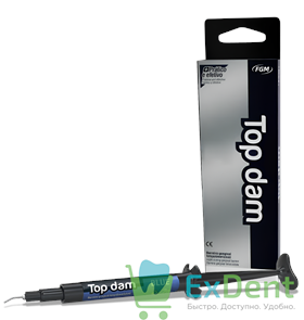 {{photo.Alt || photo.Description || 'Top Dam Blue (Топ Дам Блу) - жидкий коффердам для защиты десен (2 г)'}}