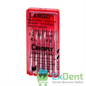 Largo (Ларго) №6, 32мм, Dentsply, бор, для расширения устья канала (6 шт)