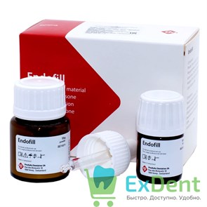 {{photo.Alt || photo.Description || 'Endofill (Эндофил)- набор для постоянной пломбировки корневых каналов с дексаметазоном (15 г +15 мл)'}}