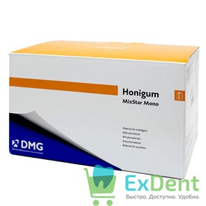 {{photo.Alt || photo.Description || 'Honigum (Хонигум) Mono Mixstar - материал для предварительных оттисков (картридж и 10 насадок)'}}