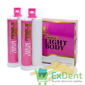 {{photo.Alt || photo.Description || 'I-Sil (Айсил) Light Body (корректура) - слепочный материал (50 мл х 2)'}}