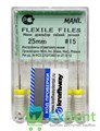 FLEXILE FILES №15 25 мм Mani для препарирования искр-ных каналов опиливающими движениями (6 шт) - фото 10018