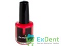 DIE Лак дистанционный для штампиков красный / master red die varnish 15мл - фото 24503