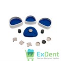 Pin-Cast система формирователей цоколя моделей, для штифтов Bi-Pin коротких с втулкой, 13,5 мм - фото 24998
