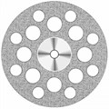Диск алмазный Superflex (22 mm) NTI желтый с двухсторонним покрытием - фото 29354