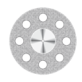 Диск алмазный Superflex (19 mm) NTI красный 8 отверстий двусторонний - фото 31633