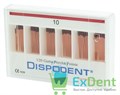 Гуттаперчевые штифты 02 №10 Dispodent - для пломбирования корневых каналов (120 шт) - фото 39670
